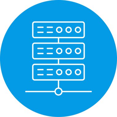 veritabanı simgesi çizimi