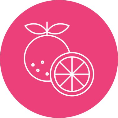 Tek bir simgenin vektör illüstrasyonu