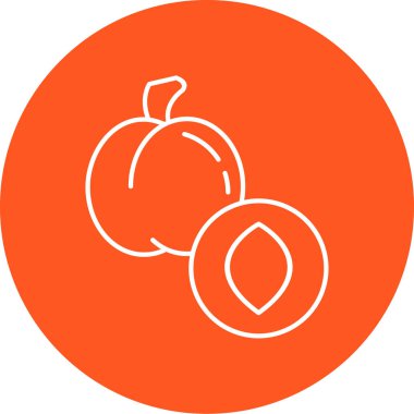 Gıda simgesinin vektör illüstrasyonu