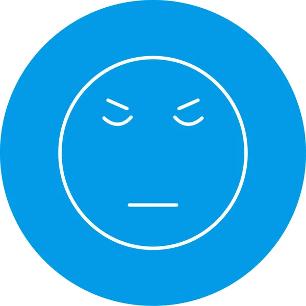 Ilustração Vetorial Ícone Emoji —  Vetores de Stock
