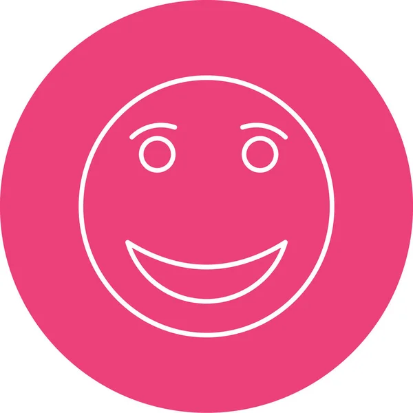 Emoji Ikon Vektor Illustration – Stock-vektor