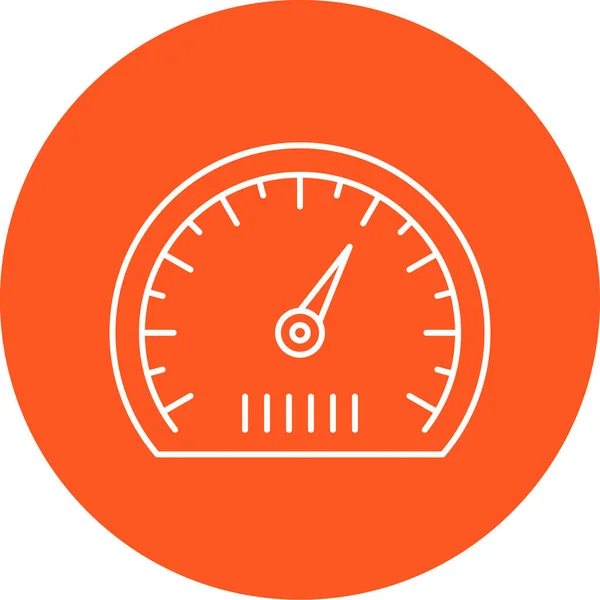 Dashboard Icon Isolated Abstract Background — ストックベクタ