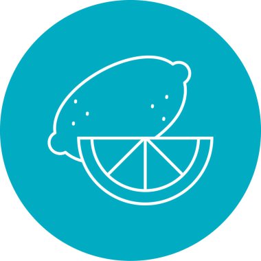 vektör resimleme simgesi limon