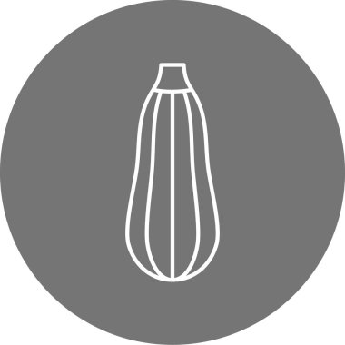 Modern bir sebze simgesinin vektörü