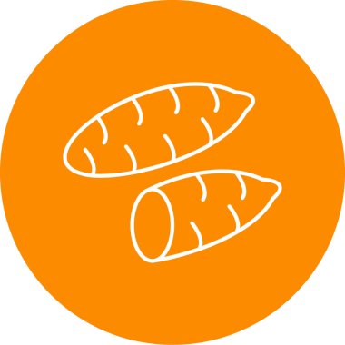 Gıda simgesinin vektör illüstrasyonu