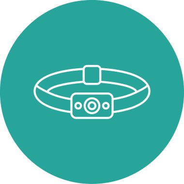 Spor ve zincirin vektör illüstrasyon simgesi