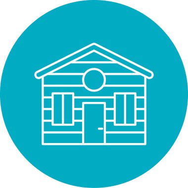 Yapı simgesinin vektör illüstrasyonu