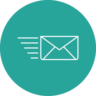 Posta simgesinin vektör illüstrasyonu