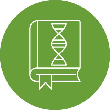 Benzersiz DNA simgesi tasarımı