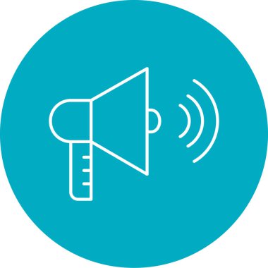 Bir müzik simgesinin vektör illüstrasyonu