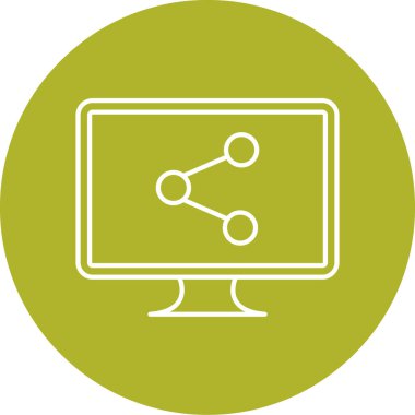 seo modern simgesinin vektör illüstrasyonu