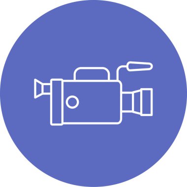 Kameranın vektör simgesi. Web tasarımı