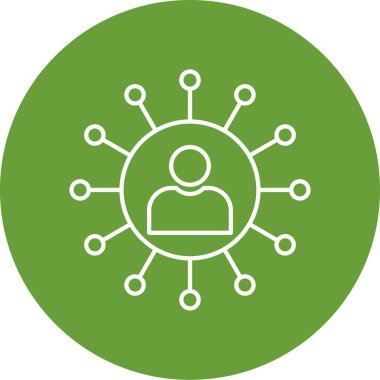 Seo simgesinin vektör illüstrasyonu