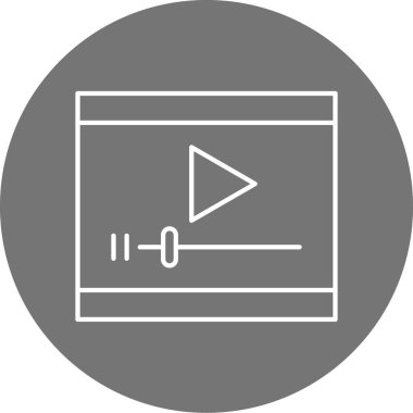 seo modern simgesinin vektör illüstrasyonu