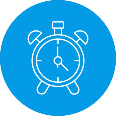 Zaman doldu. Web simgesi vektör illüstrasyonu