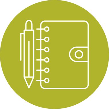 Modern eğitim ikonunun vektör illüstrasyonu