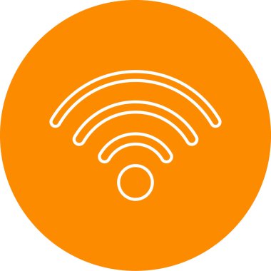 Kablosuz Sinyal simgesi vektörü