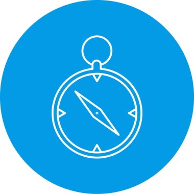 vektör pusula resimlemesi