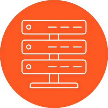 veritabanı simgesi çizimi