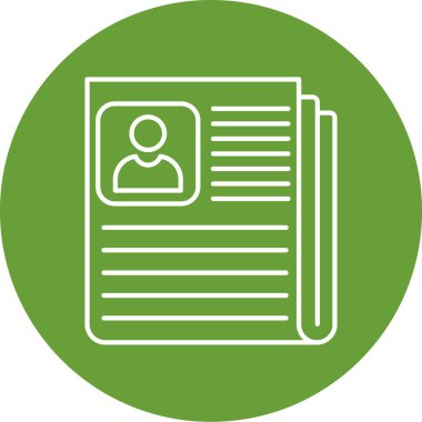 İş ve finans simgesinin vektör illüstrasyonu