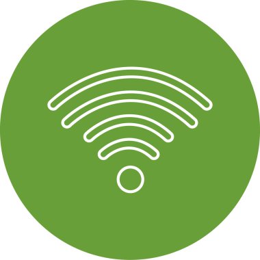 wifi simgesi vektör illüstrasyonu