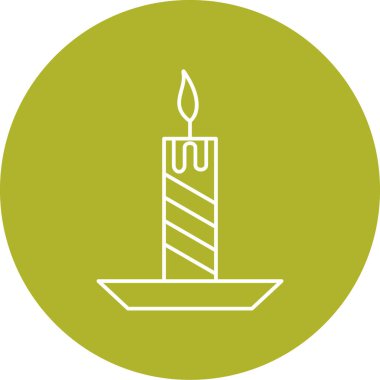 Mum. Web simgesi basit illüstrasyon