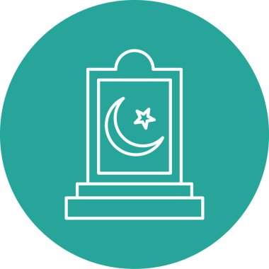 ramadan kareem vektör simgesi modern tasarım illüstrasyonu