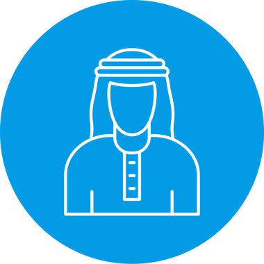 İnsan simgesinin vektör illüstrasyonu