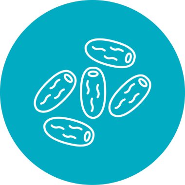 Gıda simgesinin vektör illüstrasyonu