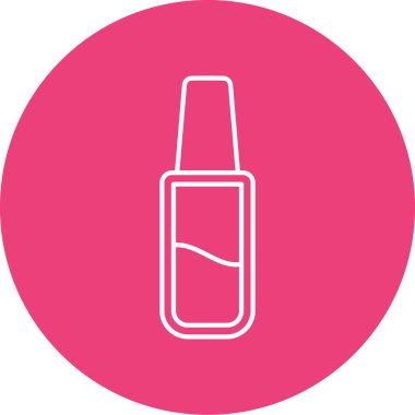 ruj vektör simgesi modern basit illüstrasyon