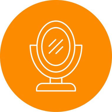 Güzellik salonu simgesinin vektör illüstrasyonu