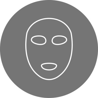 Uzaylı. Web simgesi basit illüstrasyon