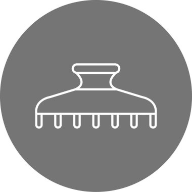 Güzellik ve moda simgesinin vektör çizimi