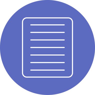 Vektör belgesi Simge illüstrasyonu