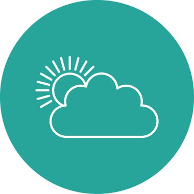 hava simgesi vektör illüstrasyonu