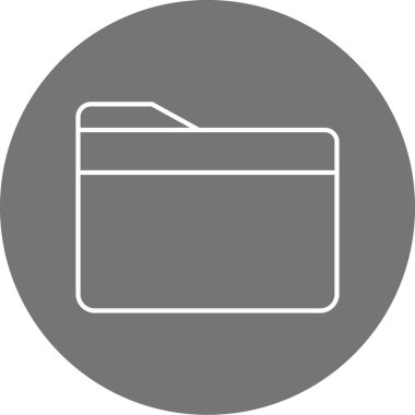 Dizin simgesinin vektör illüstrasyonu