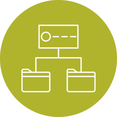 veritabanı simgesi çizimi