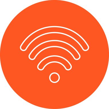 wifi simgesi vektör illüstrasyonu