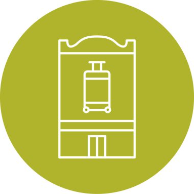 Modern b 'nin vektör illüstrasyonu eksik simgesi