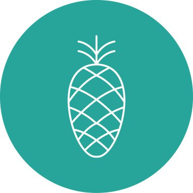 Tek bir simgenin vektör illüstrasyonu