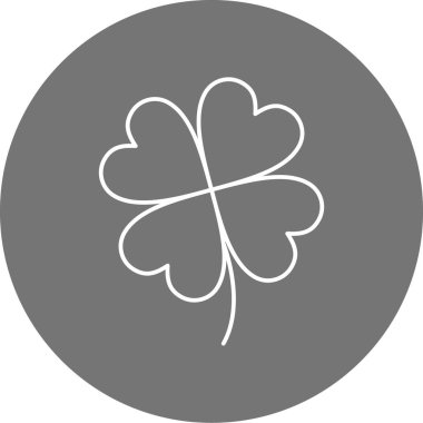 Yonca simgesi vektör illüstrasyonu