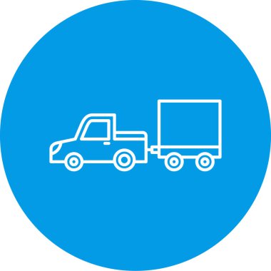 Modern otomatik simgenin vektör illüstrasyonu