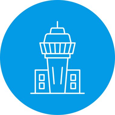 Modern yapı simgesinin vektör illüstrasyonu