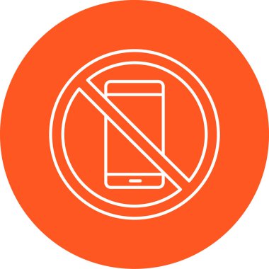 Bir dur simgesinin vektör illüstrasyonu