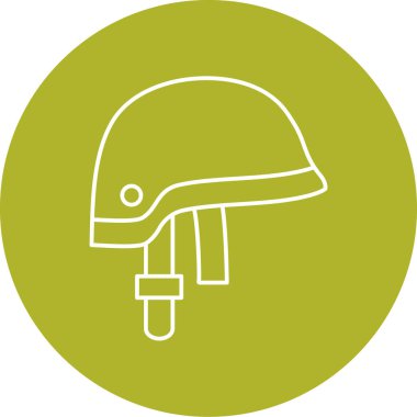 helmet vector icon modern simple illustration