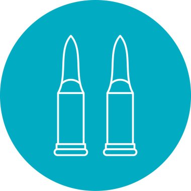 Kişisel ve ticari kullanım için kurşun simgesi...