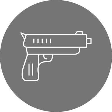 Askeri simgenin vektör illüstrasyonu