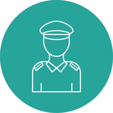 Havaalanı simgesinin vektör illüstrasyonu