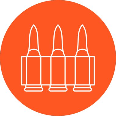 Kurşun simgesinin vektör illüstrasyonu