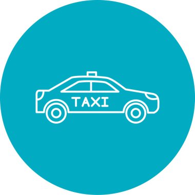 araba simgesi vektör illüstrasyonu